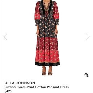 NWT Ulla Johnson Suzana Dress size 4